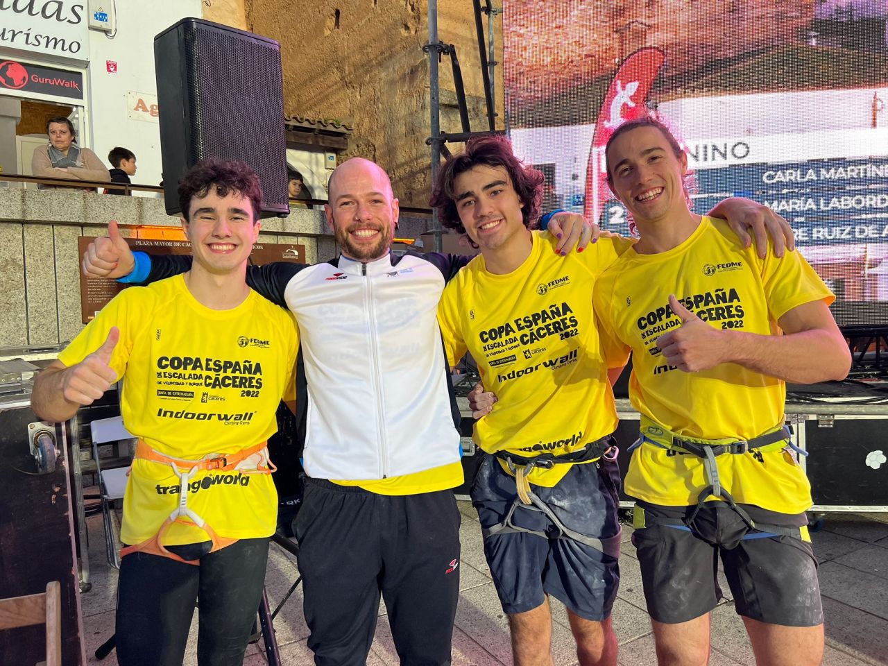 Texto Alternativo: El mostoleño Alejandro Rivas, bronce en el Campeonato de España de escalada de velocidad
