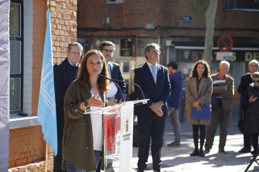 Texto Alternativo: Getafe inaugura la primera plaza en España dedicada a la UNESCO