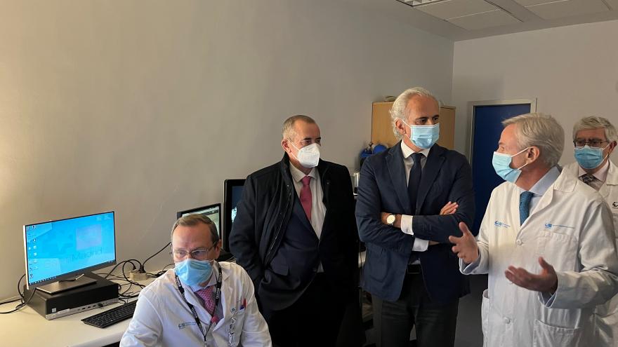 Texto Alternativo: El Hospital público Ramón y Cajal de la Comunidad de Madrid empleará una tecnología innovadora para prevenir enfermedades cardiacas