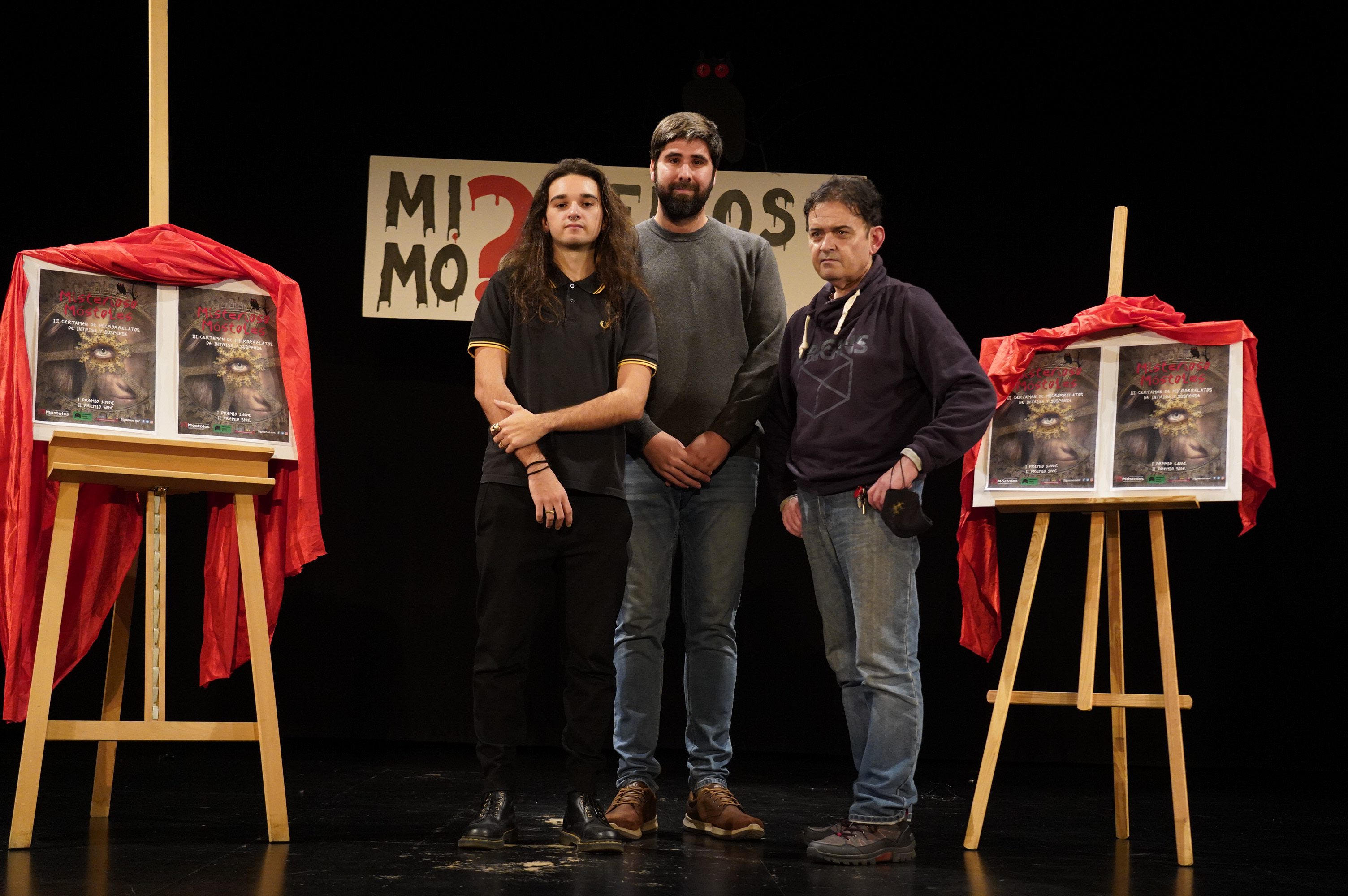 Texto Alternativo: Alejandro Mardones de la Fuente, ganador del certamen de microrrelatos Misterioso Móstoles