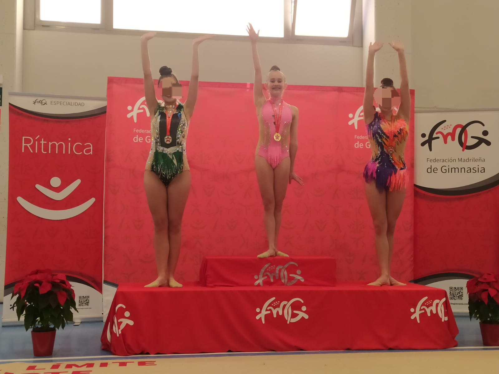 Texto Alternativo: Destacada participación de gimnastas del Club de Gimnasia Rítmica de Móstoles en la II Fase de Iniciación de Madrid