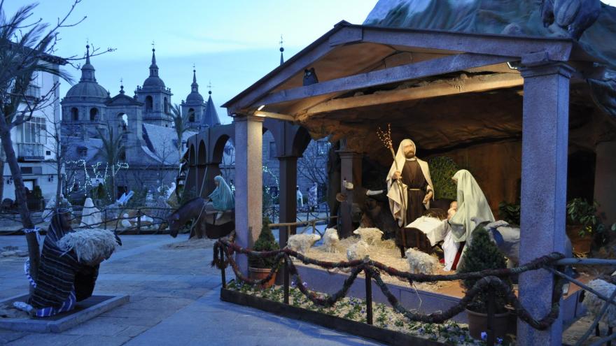 Texto Alternativo: La Comunidad declara Fiesta de Interés Turístico el Belén monumental de San Lorenzo de El Escorial