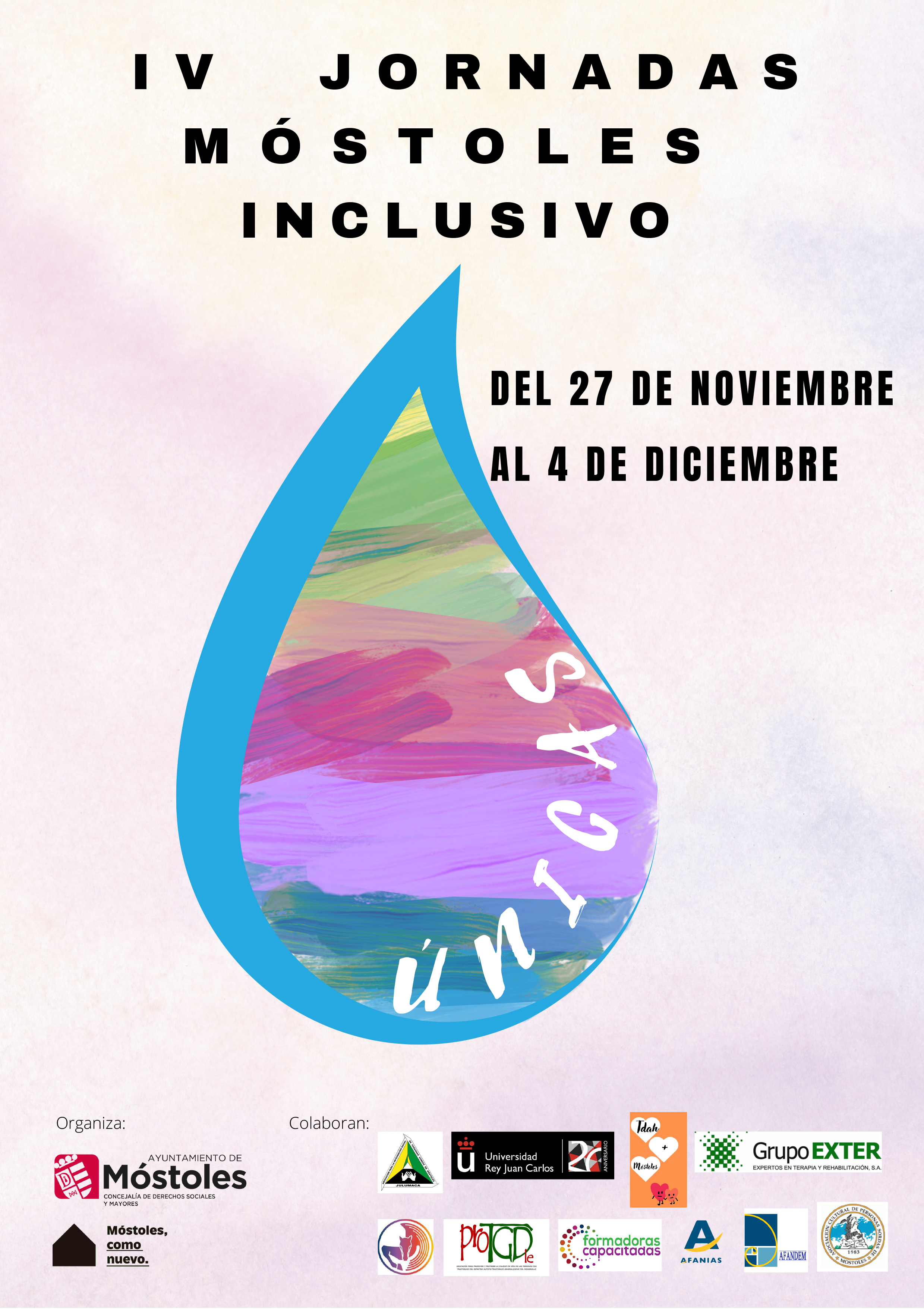 Texto Alternativo: El Gobierno Municipal sigue trabajando por una sociedad inclusiva y accesible en las IV Jornadas Móstoles Inclusivo