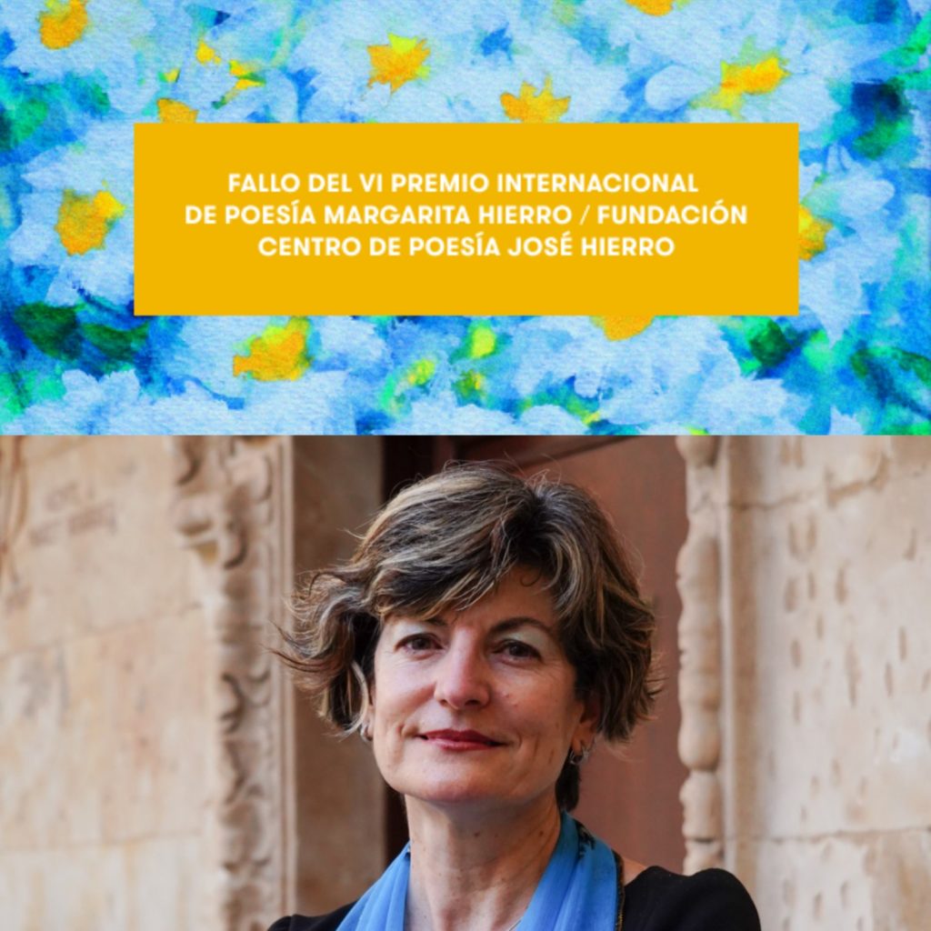 Texto Alternativo: María Ángeles Pérez ganadora del VI Premio Internacional de Poesía Margarita Hierro / Fundación Centro de Poesía José Hierro
