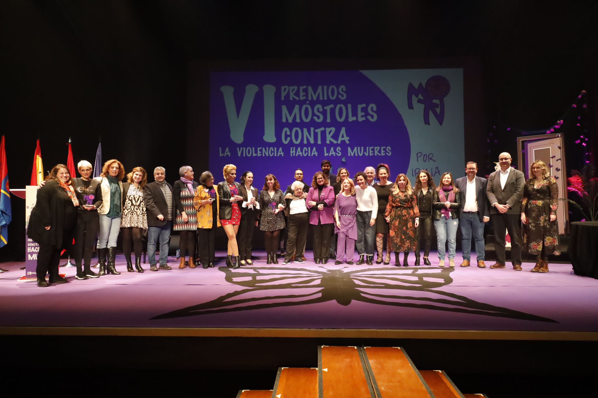Texto Alternativo: José Luis Rodríguez Zapatero, Ana Peláez o CERMI Mujeres, entre los galardonados en la VI edición de los Premios Móstoles contra la Violencia hacia las Mujeres