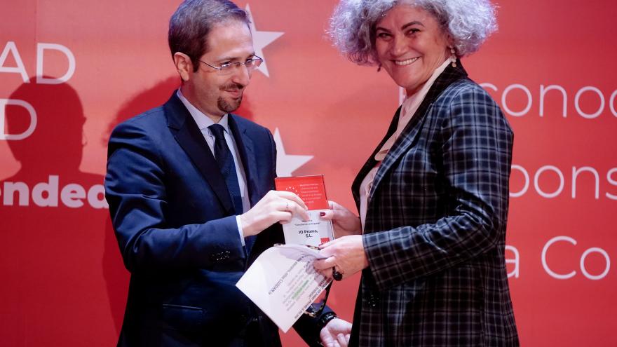 Texto Alternativo: La Comunidad de Madrid distingue las buenas prácticas empresariales con los Reconocimientos y Menciones en Responsabilidad Social