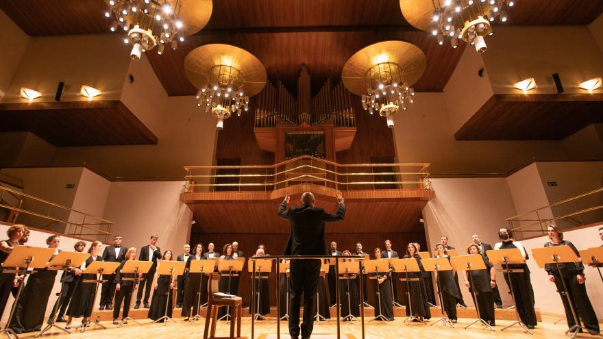 Texto Alternativo: La Comunidad de Madrid celebra la Navidad con música y danza en el Teatro Auditorio de San Lorenzo de El Escorial