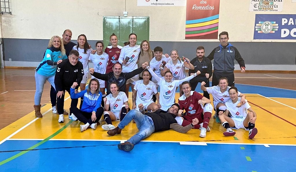 Texto Alternativo: El FSF Móstoles se clasifica para la fase final de la Copa SM La Reina 2023