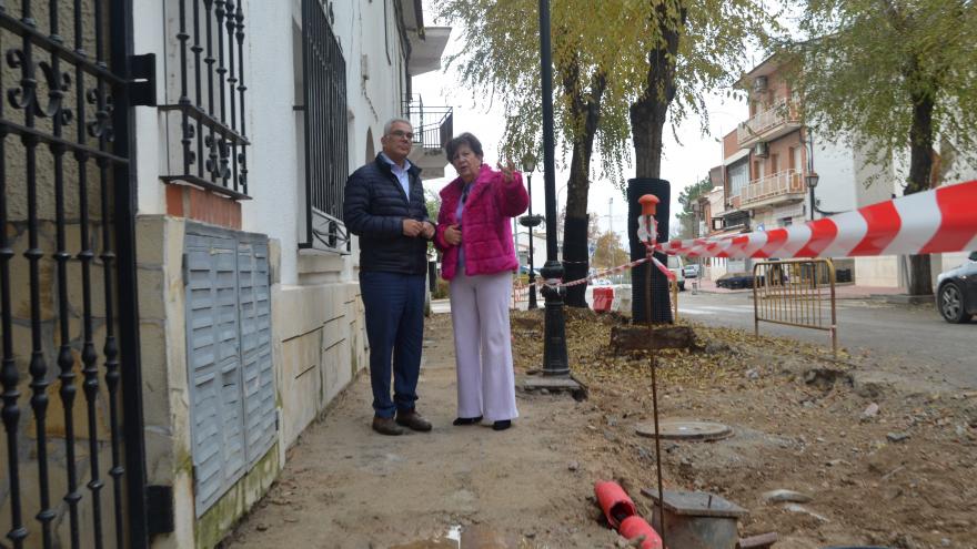 Texto Alternativo: La Comunidad de Madrid acomete la remodelación integral de la calle Grande de Titulcia, principal arteria de la localidad