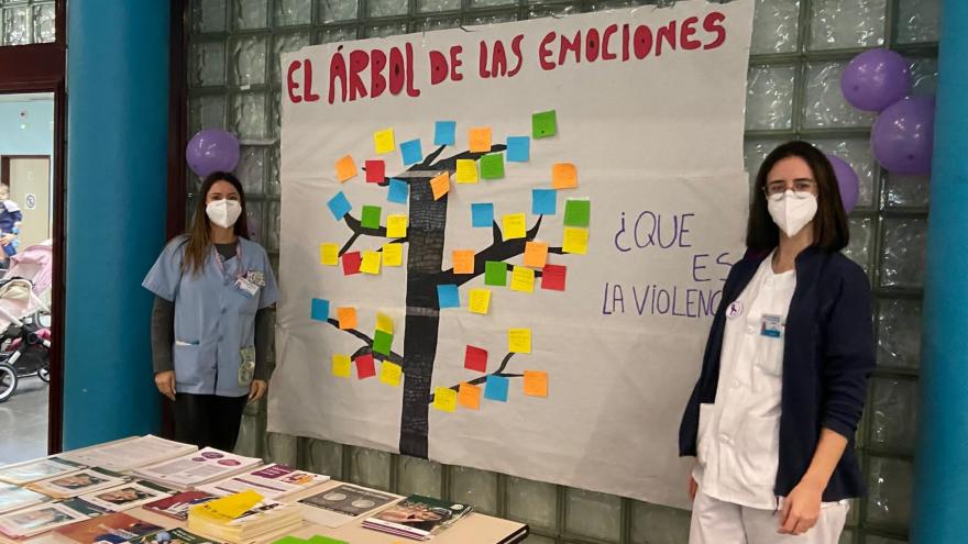 Texto Alternativo: Atención Primaria celebra con actividades y jornadas de sensibilización el Día Internacional de la Eliminación de la Violencia Contra la Mujer