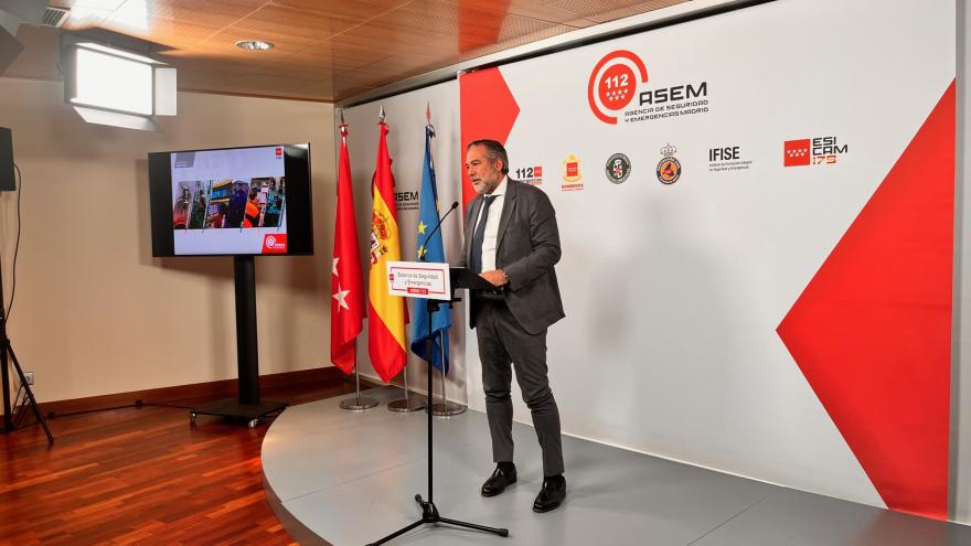 Texto Alternativo: La Comunidad de Madrid realizó casi 35.000 intervenciones de los Cuerpos de Bomberos y Agentes Forestales entre 2020 y 2021