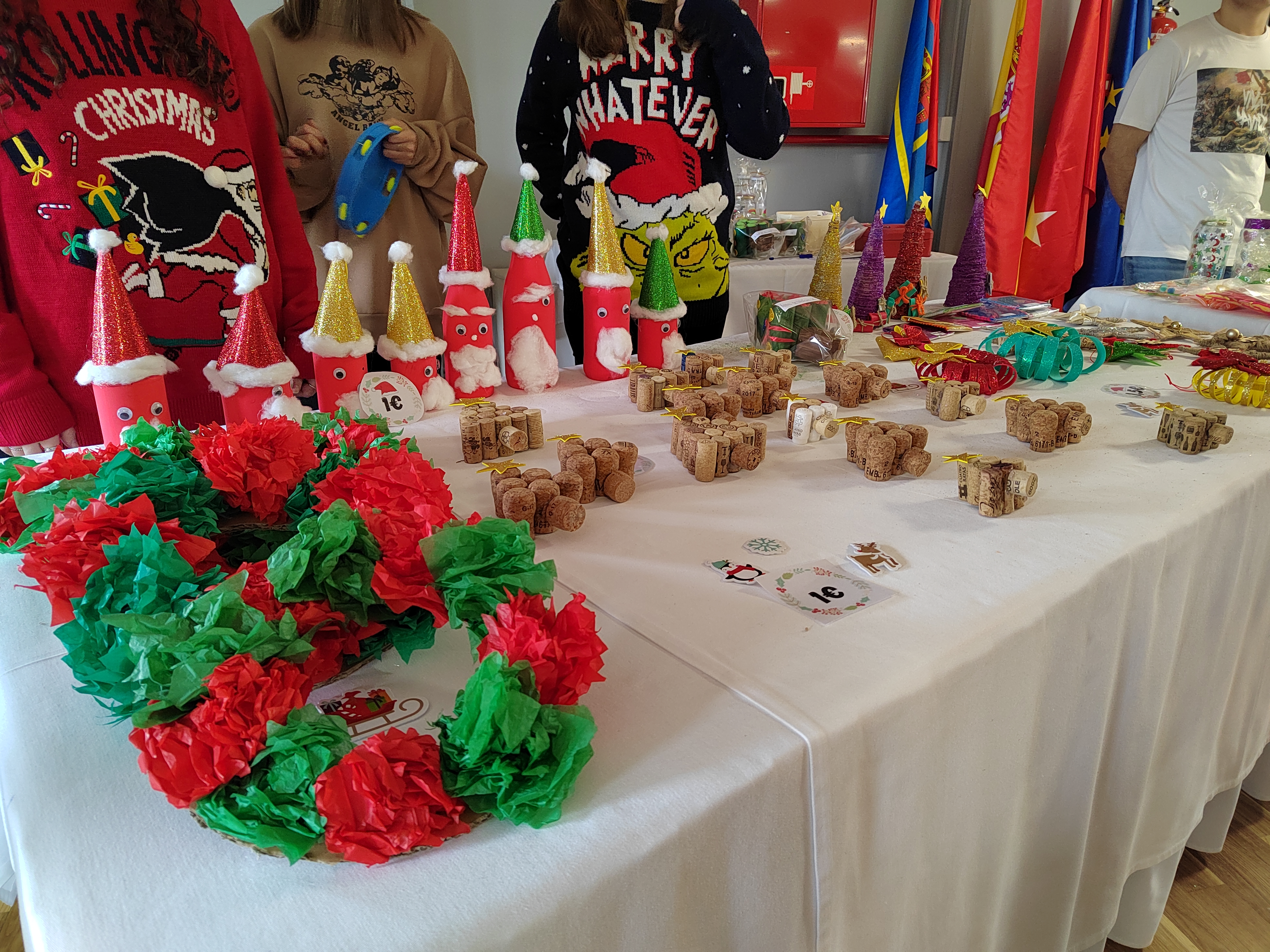 Texto Alternativo: La Escuela de Hostelería Simone Ortega organiza un Mercadillo Solidario