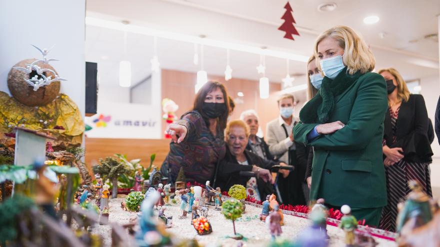 Texto Alternativo: La Comunidad de Madrid fomenta las actividades navideñas en las residencias de mayores y Centros de Día