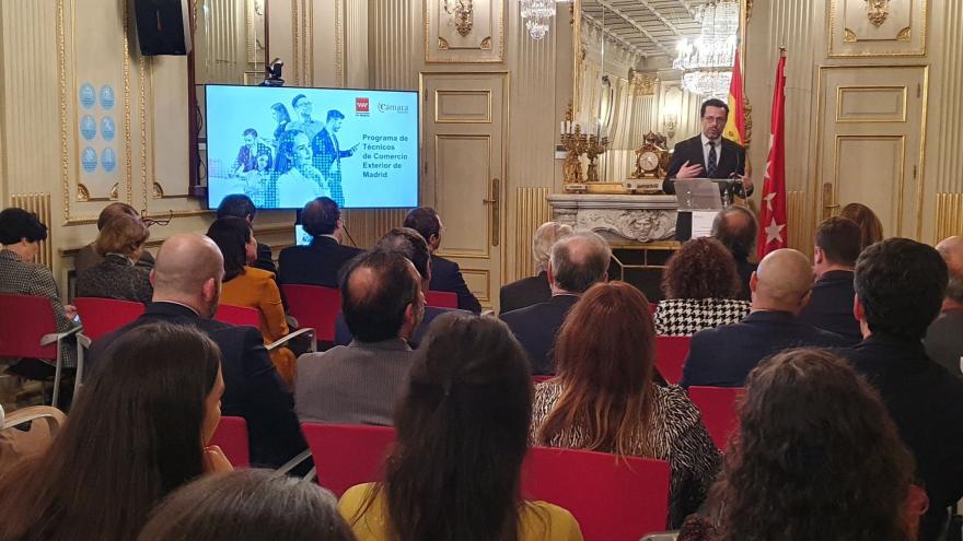 Texto Alternativo: La Comunidad de Madrid aglutina de enero a octubre una de cada cuatro empresas exportadoras de España