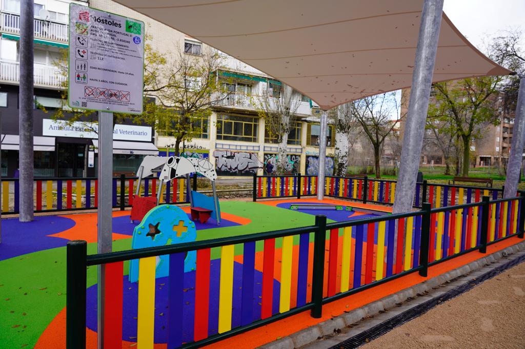 Texto Alternativo: El nuevo parque infantil de la Avenida Portugal será inclusivo y el primero de la ciudad cubierto