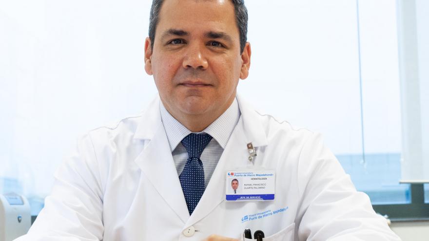 Texto Alternativo: El jefe del Servicio de Hematología y Hemoterapia del Hospital Puerta de Hierro, entre los investigadores más influyentes del mundo