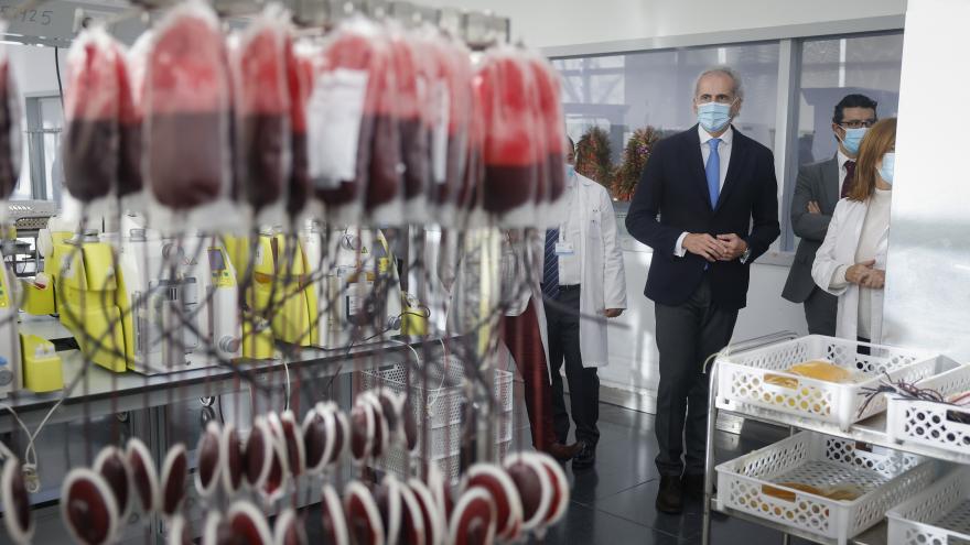 Texto Alternativo: La Comunidad de Madrid abre las puertas del Centro de Transfusión esta semana para impulsar la donación de sangre y recuperar las reservas