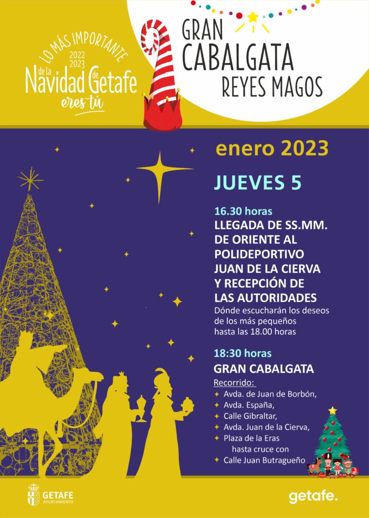 Texto Alternativo: Gran Cabalgata de Reyes Magos