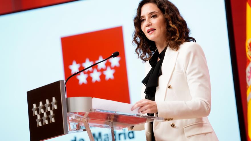 Texto Alternativo: Díaz Ayuso eleva hasta el 95% el cumplimiento de su programa de Gobierno a cinco meses de terminar la Legislatura