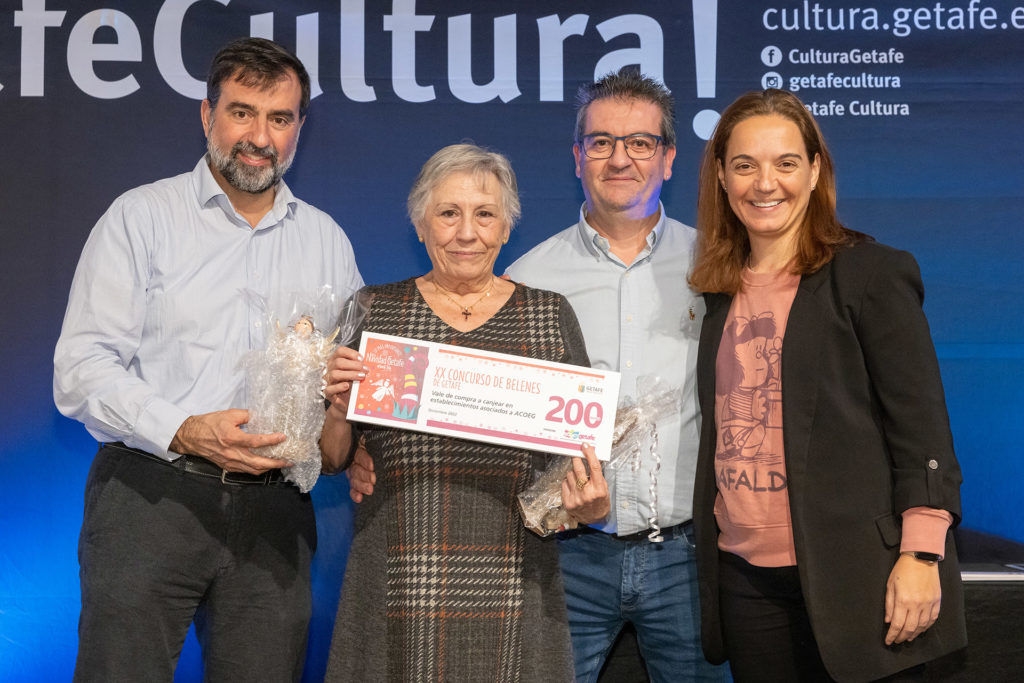 Texto Alternativo: Getafe entrega los premios de los concursos de Belenes y Decoración de Fachadas