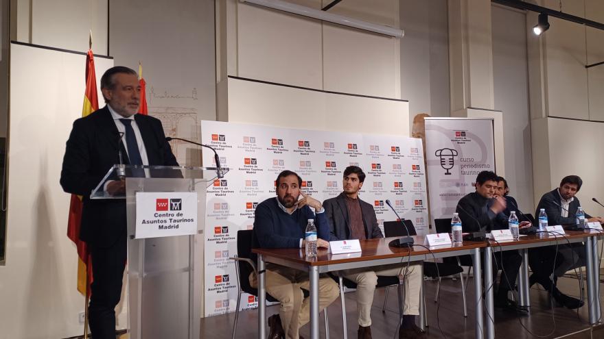 Texto Alternativo: La Comunidad de Madrid organiza por tercer año consecutivo el Curso Práctico de Periodismo y Comunicación Taurina