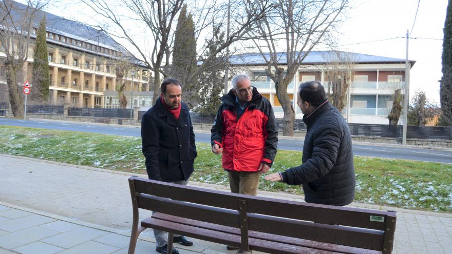 Texto Alternativo: La Comunidad de Madrid recupera para los 16.000 vecinos de Guadarrama el céntrico Paseo de la Alameda