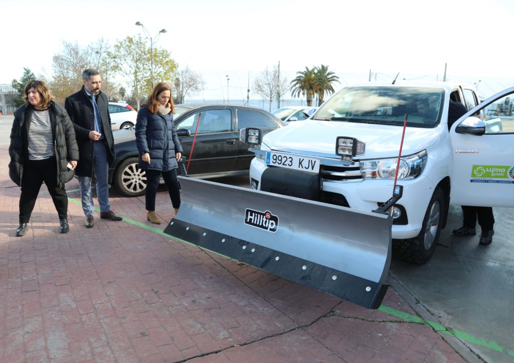 Texto Alternativo: Getafe despliega su Plan de Viabilidad Invernal