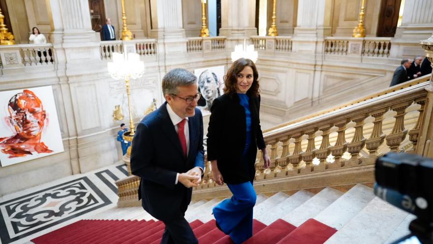 Texto Alternativo: Díaz Ayuso multiplica los lazos entre Madrid y Lisboa con intercambios en materia energética, medioambiental, cultural y económica: “Juntos la Comunidad afirma ser mucho más”
