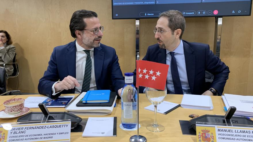 Texto Alternativo: La Comunidad de Madrid denuncia que no existe cogobernanza entre el Gobierno central y las CCAA en los fondos europeos