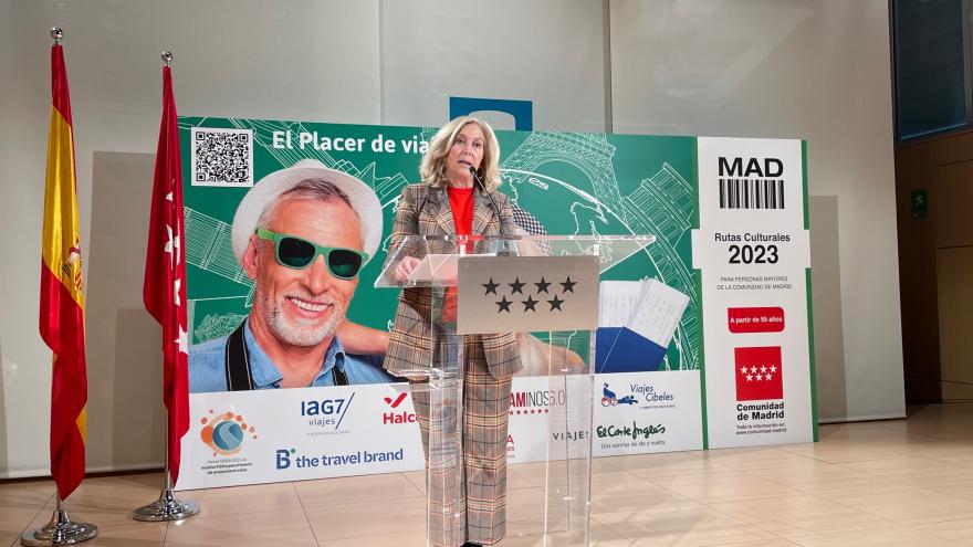 Texto Alternativo: La Comunidad de Madrid ofrece más de 300.000 plazas y 1.000 destinos con el programa Rutas Culturales para Mayores 2023