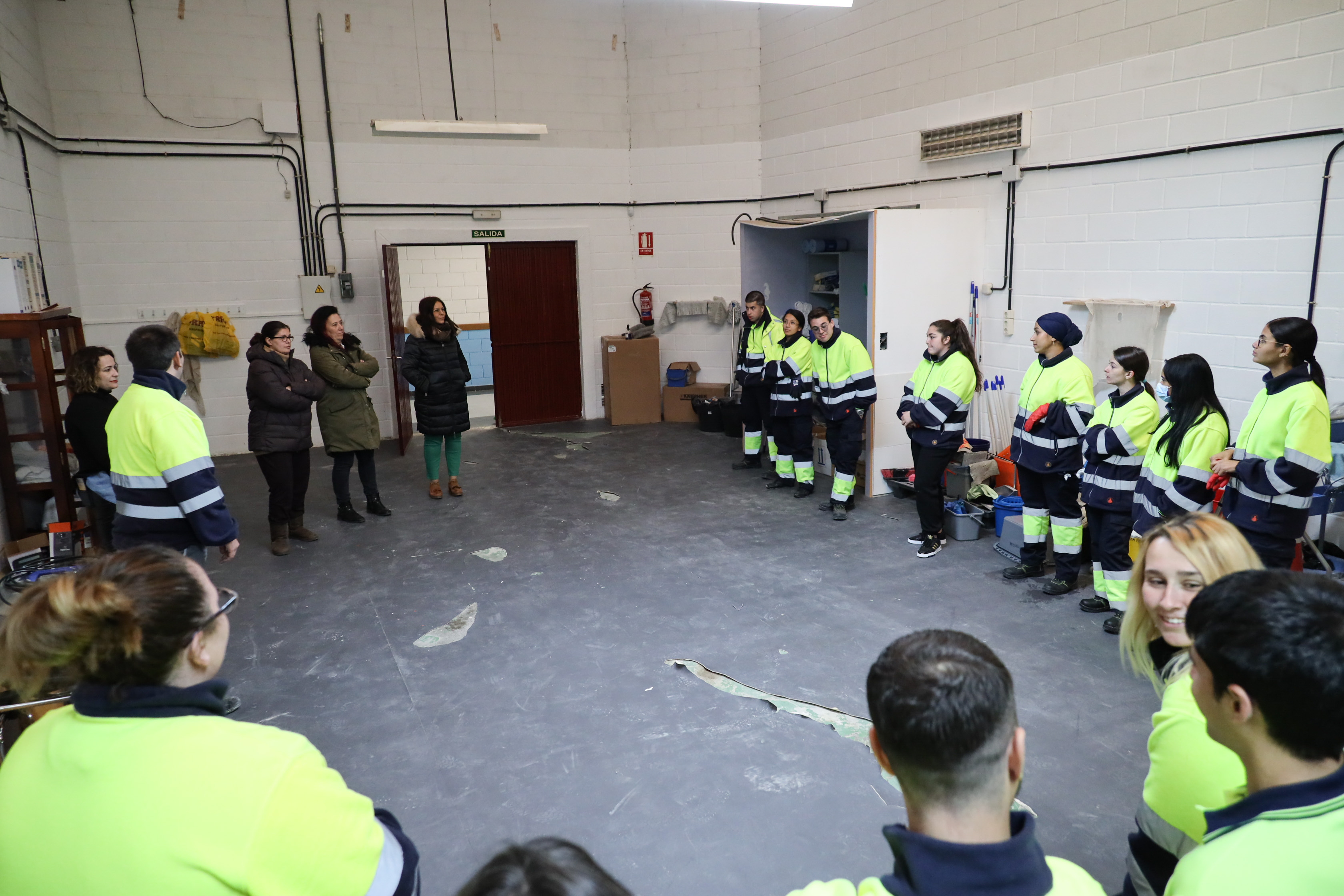 Texto Alternativo: Las cerca de 80 personas desempleadas del Programa de Alternancia de Móstoles Desarrollo realizan ya sus prácticas en el Ayuntamiento