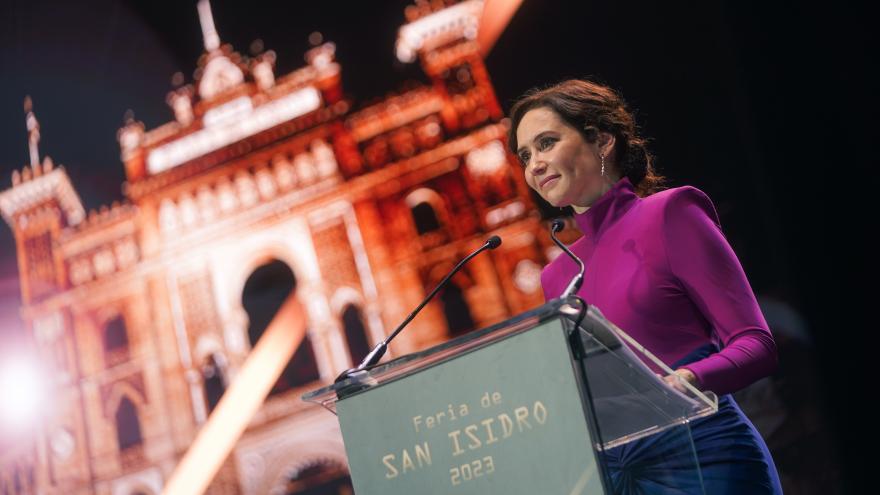 Texto Alternativo: Díaz Ayuso garantiza el cuidado de la Tauromaquia: “Madrid es taurina. Porque es libre, alegre y culta y porque es España”