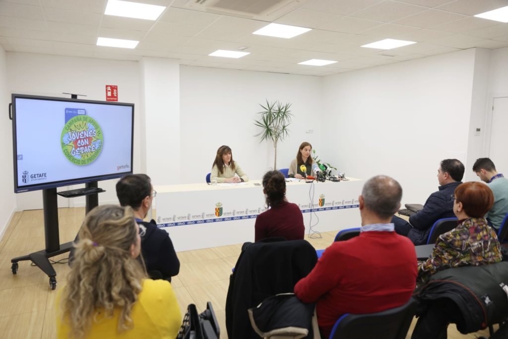 Texto Alternativo: 50 euros para que los jóvenes de Getafe se acerquen a los pequeños comercios