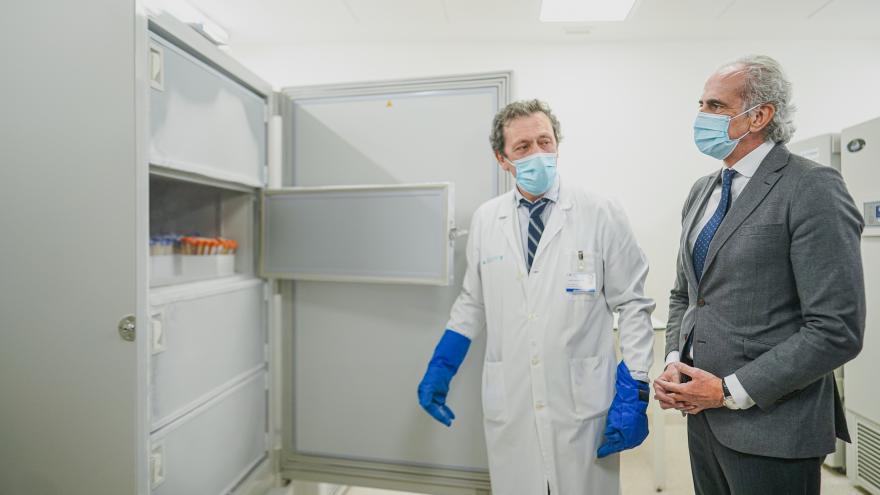 Texto Alternativo: La Comunidad de Madrid estrena en el Hospital 12 de Octubre un Centro de Oncología Experimental con seis laboratorios dedicados en exclusiva a la investigación