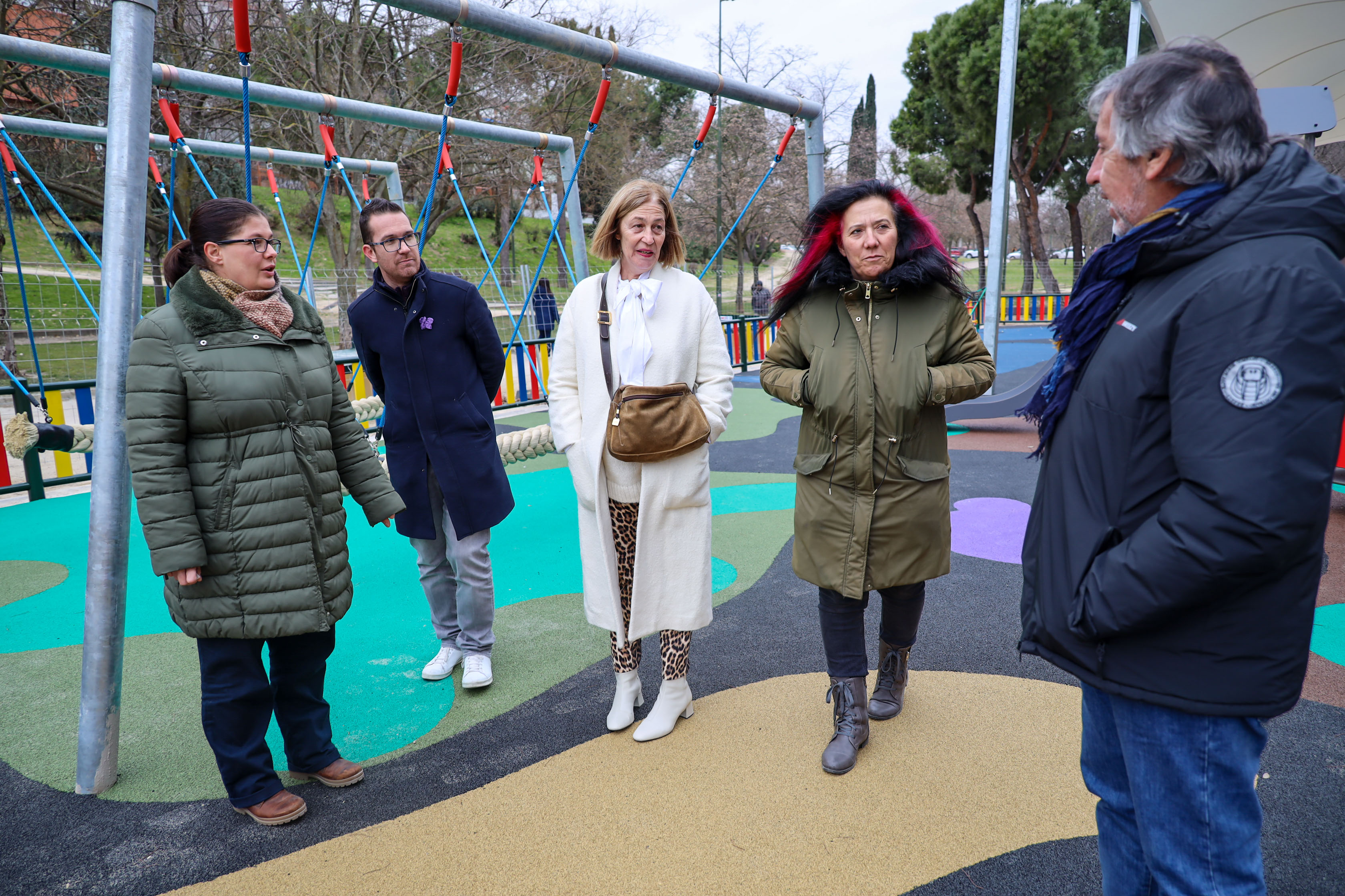 Texto Alternativo: La nueva área infantil inclusiva del parque de Los Planetas tendrá capacidad para más de 50 niñas y niños