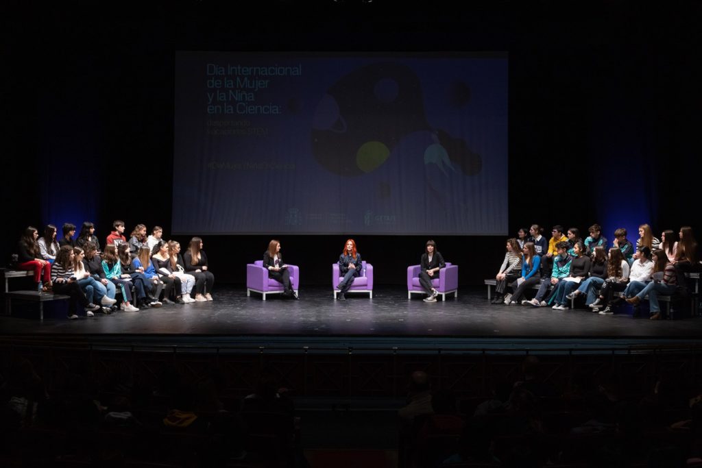 Texto Alternativo: Getafe acoge la celebración del Día Internacional de la Mujer y la Niña en la Ciencia