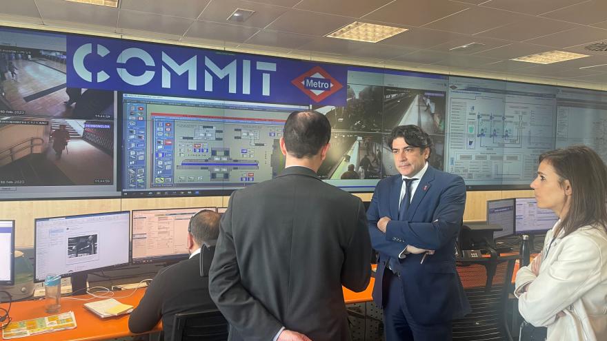 Texto Alternativo: La Comunidad de Madrid gestiona por control remoto las incidencias de hasta 123.000 instalaciones de Metro