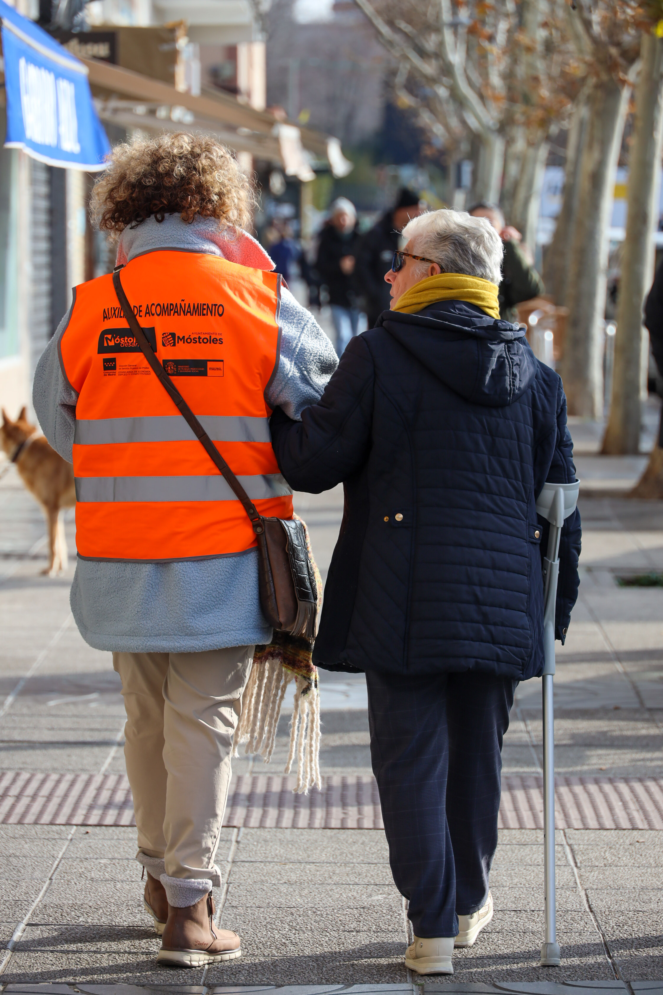 Texto Alternativo: Una decena de personas en paro de larga duración comienzan a trabajar como auxiliares de acompañamiento en Móstoles
