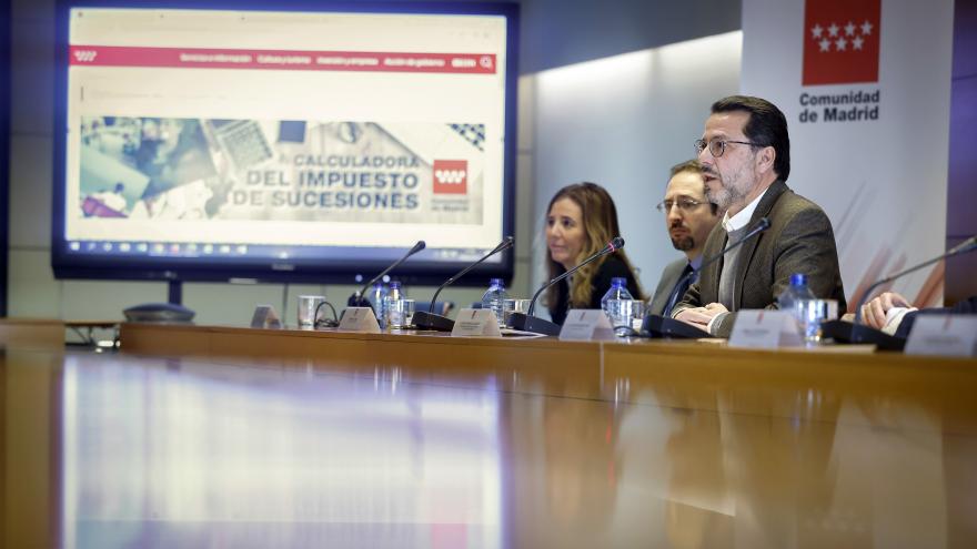 Texto Alternativo: La Comunidad crea una herramienta virtual que calcula cuánto ahorran los madrileños en el impuesto de Sucesiones