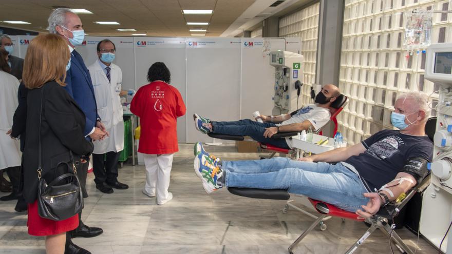 Texto Alternativo: La Comunidad de Madrid lleva su campaña para la donación de plasma a seis hospitales públicos