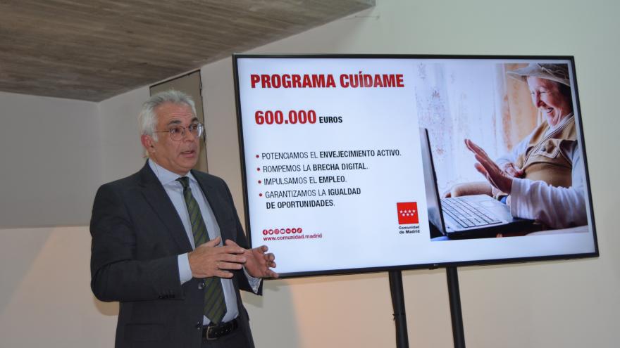 Texto Alternativo: La Comunidad de Madrid extiende a trece municipios del sureste el programa Cuídame, una red de cuidados para los mayores de zonas rurales