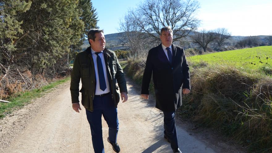 Texto Alternativo: La Comunidad de Madrid finaliza las obras de reparación de caminos rurales en Carabaña y Valdaracete