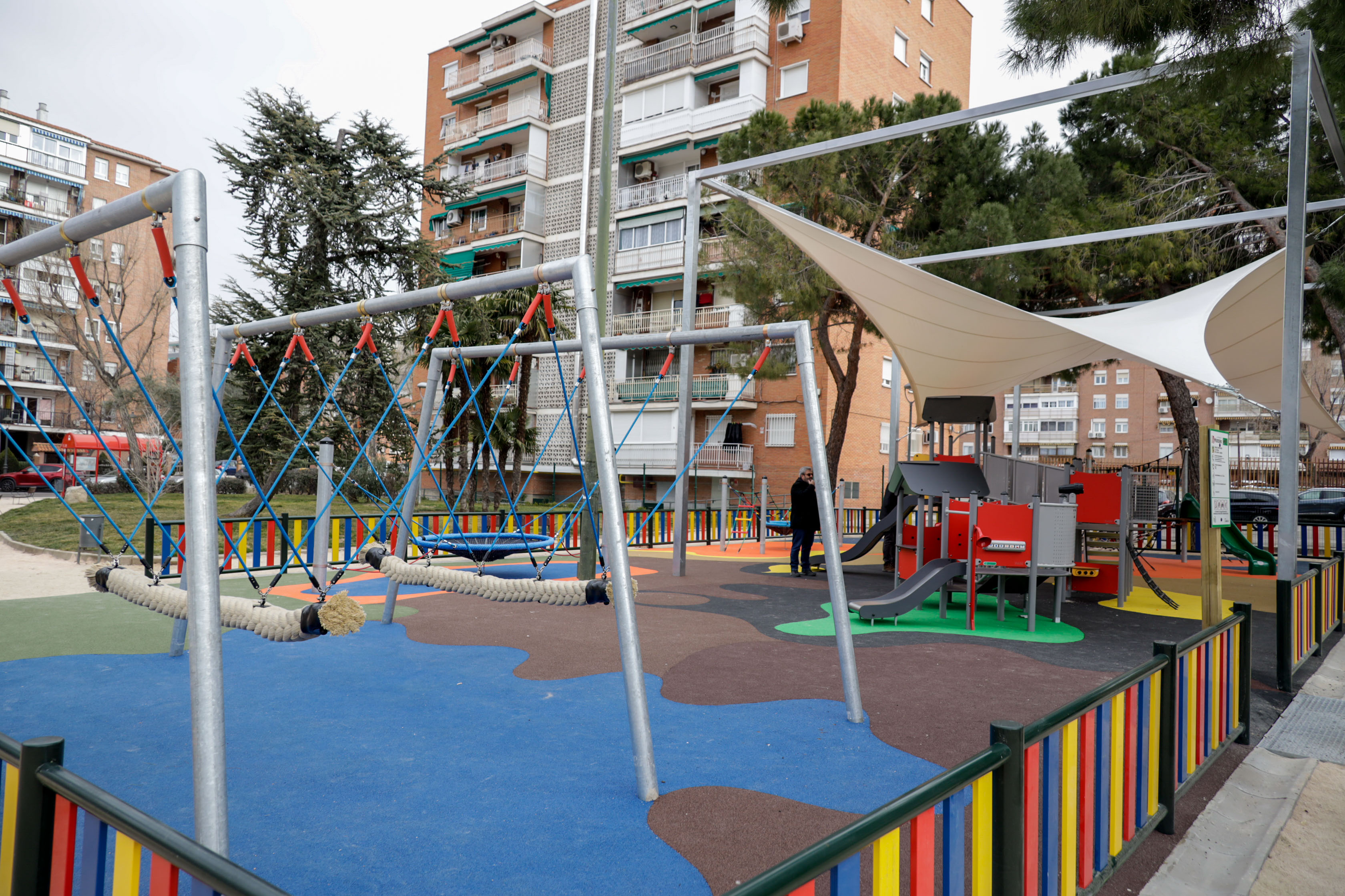 Texto Alternativo: El espacio infantil del Parque de la Constitución ya es inclusivo