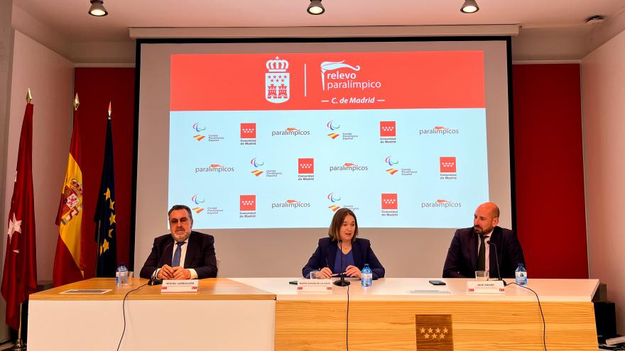 Texto Alternativo: La Comunidad de Madrid colabora en el proyecto Relevo paralímpico para promover el deporte inclusivo