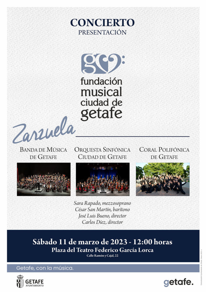 Texto Alternativo: La Fundación Musical se presenta el 11 de marzo con conciertos de la Banda, Coral y Orquesta