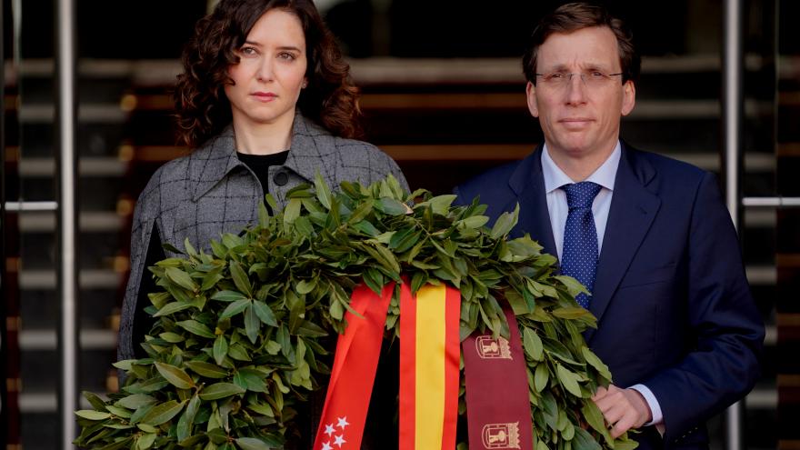 Texto Alternativo: Los madrileños recuerdan a las víctimas del 11-M en el 19º aniversario de los atentados terroristas