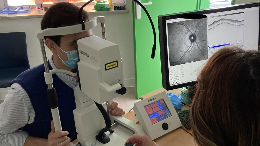 Texto Alternativo: El Servicio de Oftalmología del Hospital de La Princesa realiza 10.500 revisiones anuales de pacientes con glaucoma