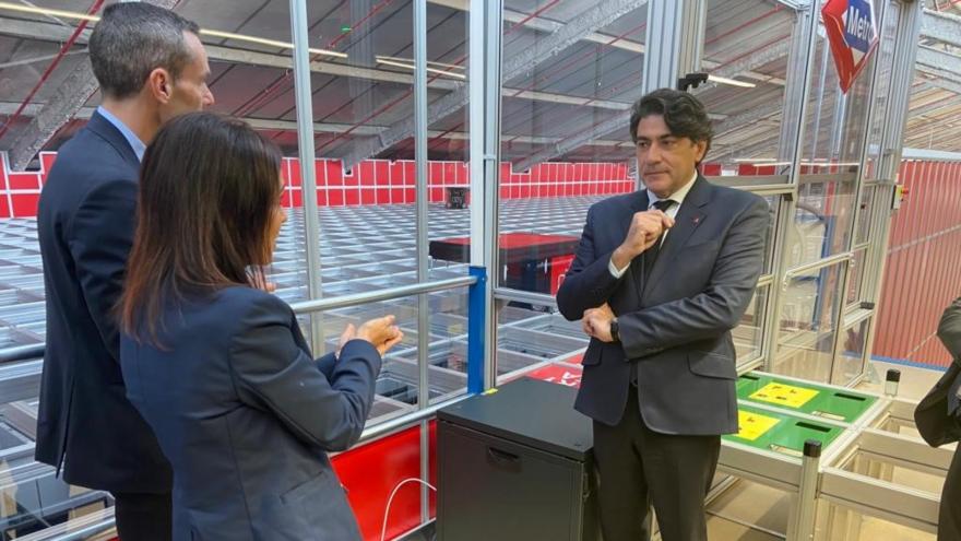 Texto Alternativo: La Comunidad de Madrid estrena un almacén automático pionero en España para el mantenimiento de la red de Metro