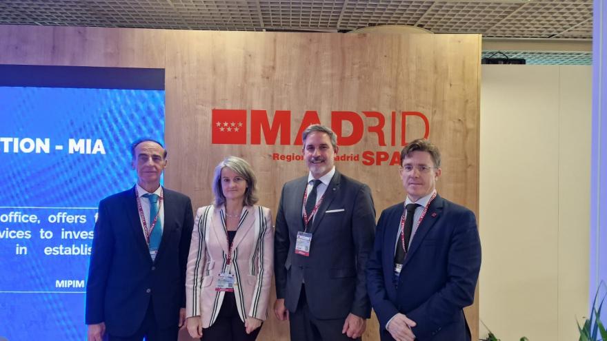 Texto Alternativo: La Comunidad de Madrid se la Comunidad presenta en la feria inmobiliaria más importante de Europa como destino atractivo para la inversión nacional y extranjera