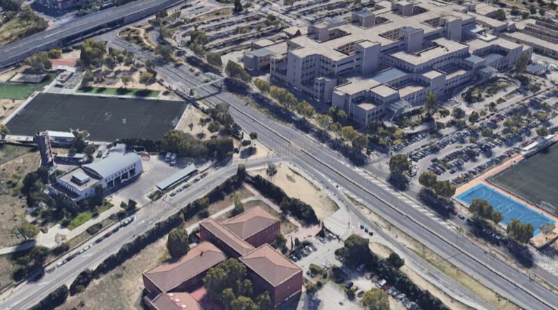 Texto Alternativo: Getafe pide instalar un semáforo peatonal y un paso de peatones en la carretera M-406 entre El Bercial y el Hospital de Getafe